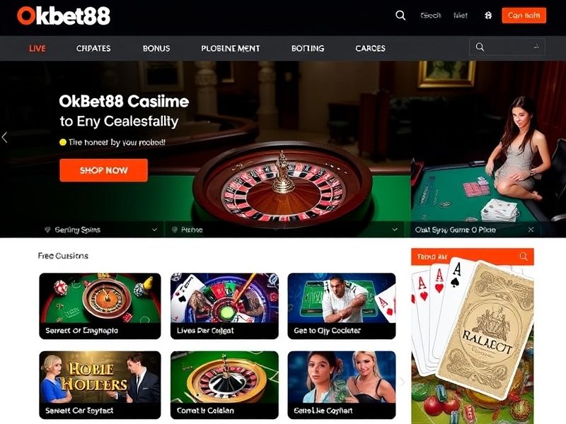 Welcome to Okbet88, the ultimate online gambling platform offering a wide range of casino games, sports betting, and live dealers. Discover exclusive bonuses and join thousands of satisfied players today.